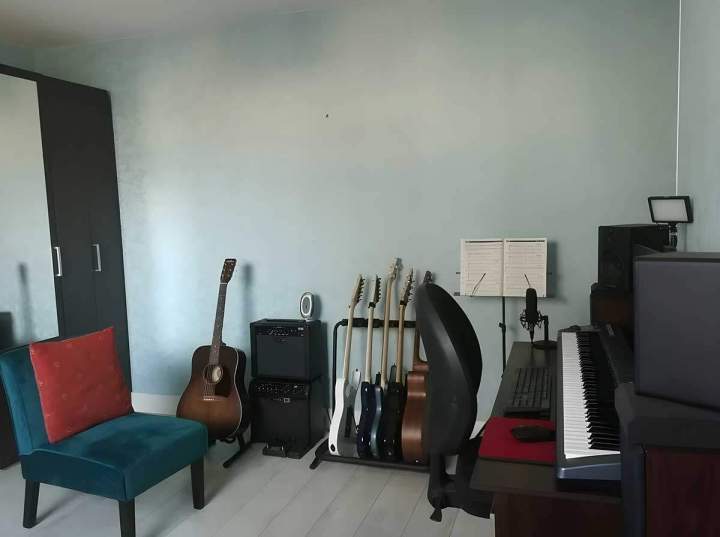 Cours particuliers de guitare en studio Sotteville-lès-Rouen