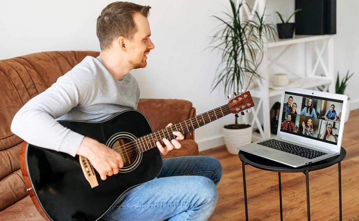 Cours de guitare en ligne Sotteville-lès-Rouen