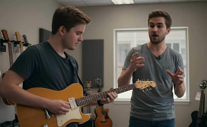 Cours particuliers de guitare électrique Sotteville-lès-Rouen